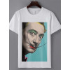 Tricou Secretul bumbacului cu mustață a lui Salvador Dali
